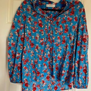 Lucky brand - high/low collared work shirt (NWT)